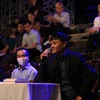 Nhạc sỹ Minh Đạo chia sẻ về vở nhạc kịch Sóng. (Ảnh: PV/Vietnam+)