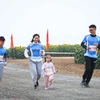 Giải chạy Run to the Sun 2023 là hoạt động nhân văn và ý nghĩa, kết nối cộng đồng người lao động Tập đoàn TH. (Ảnh: Tá Hiển/Vietnam+)