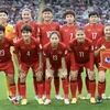 Thành công của Đội tuyển Bóng đá Nữ tiếp tục được lựa chọn là một trong 10 sự kiện tiêu biểu của ngành Văn hóa, Thể thao và Du lịch năm 2023. (Ảnh: CTV/Vietnam+)