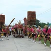 Hội Gióng là lễ hội độc đáo ở Việt Nam, được UNESCO công nhận là Di sản Văn hóa phi vật thể đại diện của nhân loại. (Ảnh: Anh Tuấn/TTXVN)