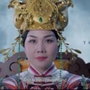 Siêu mẫu Thanh Hằng vừa vào vai Thái hậu, vừa đồng sản xuất "Quỳnh hoa nhất dạ". (Ảnh: Nhà phát hành phim cung cấp)