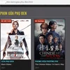 'Góa phụ đen' - một 'bom tấn' hứa hẹn đem lại doanh thu cho các rạp chiếu phim đã bị công chiếu trên trang phim lậu và có bản dịch tiếng Việt. (Ảnh chụp màn hình)