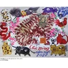 Tác phẩm ''12 con giáp'' của họa sỹ Lê Trí Dũng, chất liệu acrylics trên giấy dó. (Ảnh: Facebook Tranh Giấy Dó)