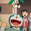 Phim ''Doraemon: Nobita và cuộc chiến vũ trụ tí hon'' đứng đầu bảng xếp hạng doanh thu cuối tuần. (Ảnh: CGV)