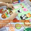 Gợi ý quà tặng đồ chơi vải thú vị cho trẻ nhỏ dịp Trung Thu. (Ảnh: Minh Anh/Vietnam+)