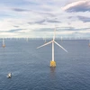 Dự án điện gió La Gàn (Bình Thuận) do Đan Mạch hỗ trợ Việt Nam nhằm phát triển năng lượng xanh. (Ảnh: PV/Vietnam+)​ 