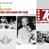 NTriển lãm ''Dấu ấn 70 năm Điện ảnh Cách mạng Việt Nam.'' (Ảnh: Viện Phim Việt Nam)