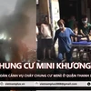 [Video] Toàn cảnh vụ cháy chung cư mini ở Khương Hạ, Hà Nội 