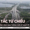 Kết thúc nghỉ Tết 2024: Cửa ngõ Hà Nội bắt đầu ùn tắc từ giữa chiều