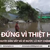 Vùng lũ ngập sâu, cô lập nhiều nhà dân với bên ngoài trên địa bàn tỉnh Phú Thọ