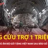 Ấn Độ gửi tặng Việt Nam gửi tặng số hàng cứu trợ bão lũ trị giá 1 triệu USD