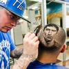 Trào lưu vẽ mặt các thần tượng lên đầu tại World Cup 2014