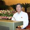 Bộ trưởng Bộ Kế hoạch và Đầu tư Bùi Quang Vinh (Ảnh: TTXVN)