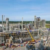 Một góc công trường bảo dưỡng tổng thể Nhà máy lọc dầu Dung Quất. (Nguồn: pvn)
