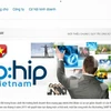 Trang web của Công ty BHIP. (Nguồn: bhipglobal.com.vn)