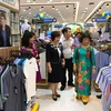 Vinatex chính thức khai trương Trung tâm Thời trang Vinatex tại 25 Bà Triệu, quận Hoàn Kiếm, Hà Nội. (Ảnh: Đức Duy/Vietnam+)