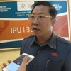 Đại biểu Lưu Bình Nhưỡng, đoàn Quốc hội Bến Tre. (Ảnh: PV/Vietnam+)