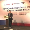 Đại sứ Hoa Kỳ tại Việt Nam Daniel J.Kritenbrink phát biểu tại sự kiện Ngày hội nhà cung cấp. (Ảnh: Đức Duy/Vietnam+)