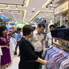 Xuất khẩu dệt may của Việt Nam đang trong tốp đầu thế giới. (Ảnh: Xuân Quảng/Vietnam+)