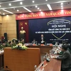 Phó Thủ tướng Trương Hòa Bình chỉ đạo tại hội nghị triển khai nhiệm vụ của lực lượng Quản lý thị trường. (Ảnh: Đức Duy/Vietnam+)