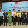 Tri ân các lãnh đạo Ban Tuyên giáo đảng ủy Tập đoàn Dầu khí Việt Nam các thời kỳ. (Ảnh: PV/Vietnam+)
