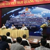 Hội nghị tổng kết 10 năm thực hiện Chương trình tổng thể cải cách hành chính Bộ Công Thương. (Ảnh: Xuân Quảng/Vietnam+)