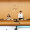 Phó Chủ tịch Ủy ban nhân dân thành phố Hà Nôi Ngô Văn Quý phát biểu tại cuộc họp Ban chỉ đạo phòng chống dịch bệnh COVID-19 ngày 15/9. (Ảnh: Vietnam+)