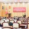 Hội nghị tổng kết chiến lược quốc gia phòng, chống tham nhũng đến năm 2020 của thành phố Hà Nội. (Ảnh: PV/Vietnam+)