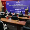 Thứ trưởng Đỗ Thắng Hải phát biểu tại Lễ phát động Tháng Khuyến mại tập trung quốc gia 2021. (Ảnh: Đức Duy/Vietnam+)