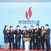 PetroVietnam ra mắt bộ nhận diện mới. (Ảnh: PV/Vietnam+)