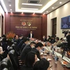 Bộ trưởng Bộ Công Thương Nguyễn Hồng Diên yêu cầu các đơn vị chức năng xử lý nghiêm các hành vi trục lợi trong kinh doanh xăng dầu. (Ảnh: Đức Duy/Vietnam+)