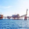 Hoạt động khai thác dầu khí của PetroVietnam. (Ảnh: PV/Vietnam+)