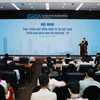 Hội nghị “Phát triển hợp đồng điện tử tại Việt Nam-Triển khai Nghị định 85/2021/NĐ-CP. (Ảnh: Đức Duy/Vietnam+)