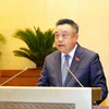 Ông Trần Sỹ Thanh được Bộ Chính trị phân công làm Chủ tịch Ủy ban Nhân dân thành phố Hà Nội. (Ảnh: TTXVN)