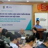 Hội thảo "Sốc dầu lửa: Tác động và các chiến lược giảm thiểu rủi ro - Hàm ý chính sách cho Việt Nam. (Ảnh: Đức Duy/Vietnam+)