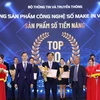 EVN có 2 sản phẩm đạt giải thưởng công nghệ số Make in Vietnam. (Ảnh: PV/Vietnam+)