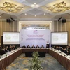 Lễ ra mắt Sách trắng 2022/2023 do EuroCham tổ chức sáng 16/2, tại Hà Nội. (Ảnh: Đức Duy/Vietnam+)