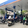 Một điểm bán xăng của Petrolimex. (Ảnh: PV/Vietnam+)