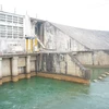 Từ ngày 1/6, hồ thủy điện Thác Bà đã dưới mực nước chết. (Ảnh: PV/Vietnam+)