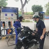 Một điểm bán xăng của Petrolimex. (Ảnh: Đức Duy/Vietnam+)