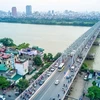 Về mặt hình thái, đô thị của Hà Nội sẽ quay mặt vào sông. (Ảnh: PV/Vietnam+)