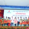 Khai mạc Hội thi tay nghề Dầu khí lần thứ VIII. (Ảnh: PV/Vietnam+)