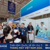 Vietnam Elevator Expo 2024 có quy mô hơn 120 gian hàng. (Ảnh: PV/Vietnam+)