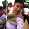 Khởi tố Vũ Quang Hữu về hành vi chống người thi hành công vụ. (Ảnh cắt từ video)