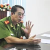 Đại tá Nguyễn Văn Sơn-Phó giám đốc Sở Cảnh sát Phòng cháy chữa cháy Hà Nội. (Ảnh: Võ Phương)