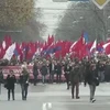 Người dân tuần hành tại Moldova. (Nguồn: rt.com) 