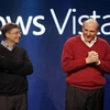 Steve Ballmer (phải) và Bill Gates. (Nguồn: AP) 