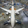 Máy bay Boeing 787 Dreamliner tại nhà máy Everett 787 ở Washington, Mỹ ngày 29/4/2013. (Nguồn: AFP/TTXVN)