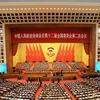 Toàn cảnh phiên bế mạc kỳ họp thứ hai Chính hiệp Trung Quốc khóa XII. (Nguồn: Tân Hoa xã)
