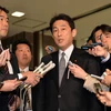 Ngoại trưởng Fumio Kishida (giữa ). (Nguồn: AFP/TTXVN)